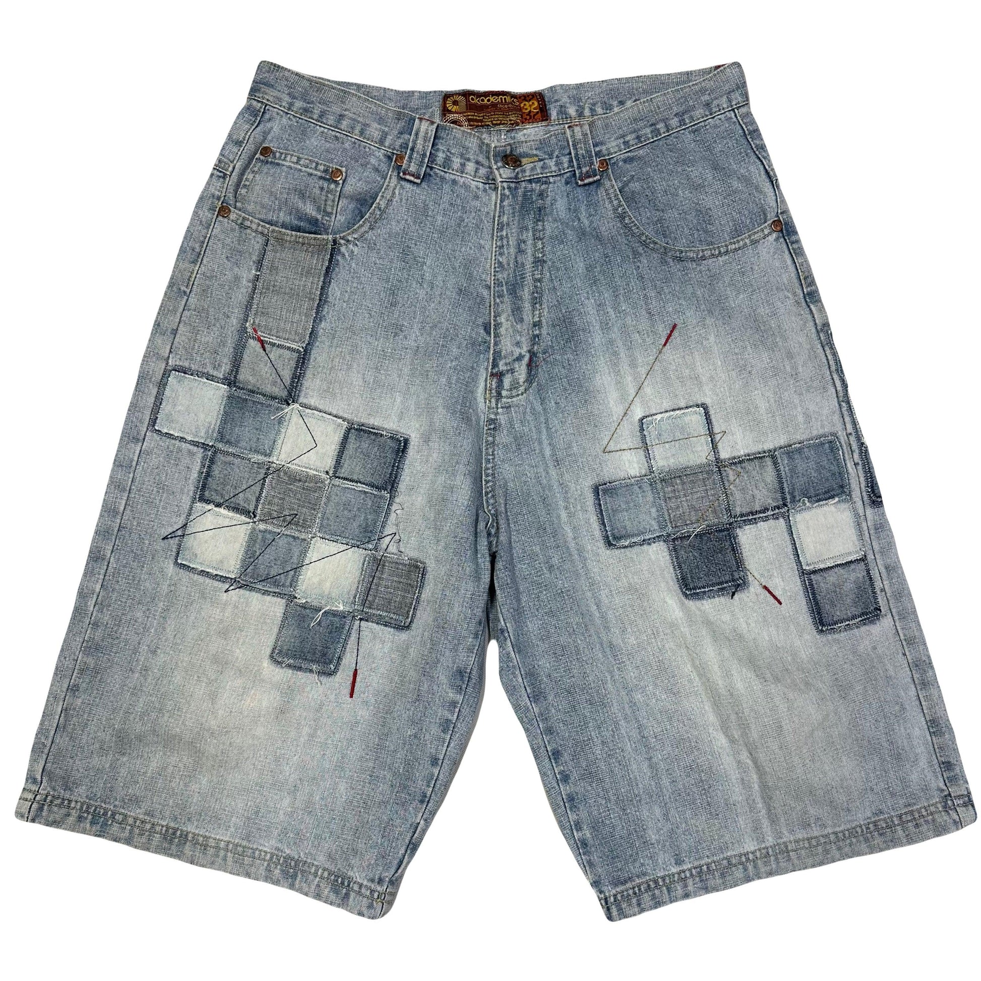 Akademiks Jorts In Blue ( W32 ) - Known Source