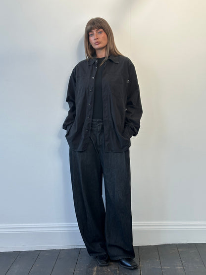 Gianfranco Ferre 2000s Bespoke Button Pure Cotton Shirt - XL