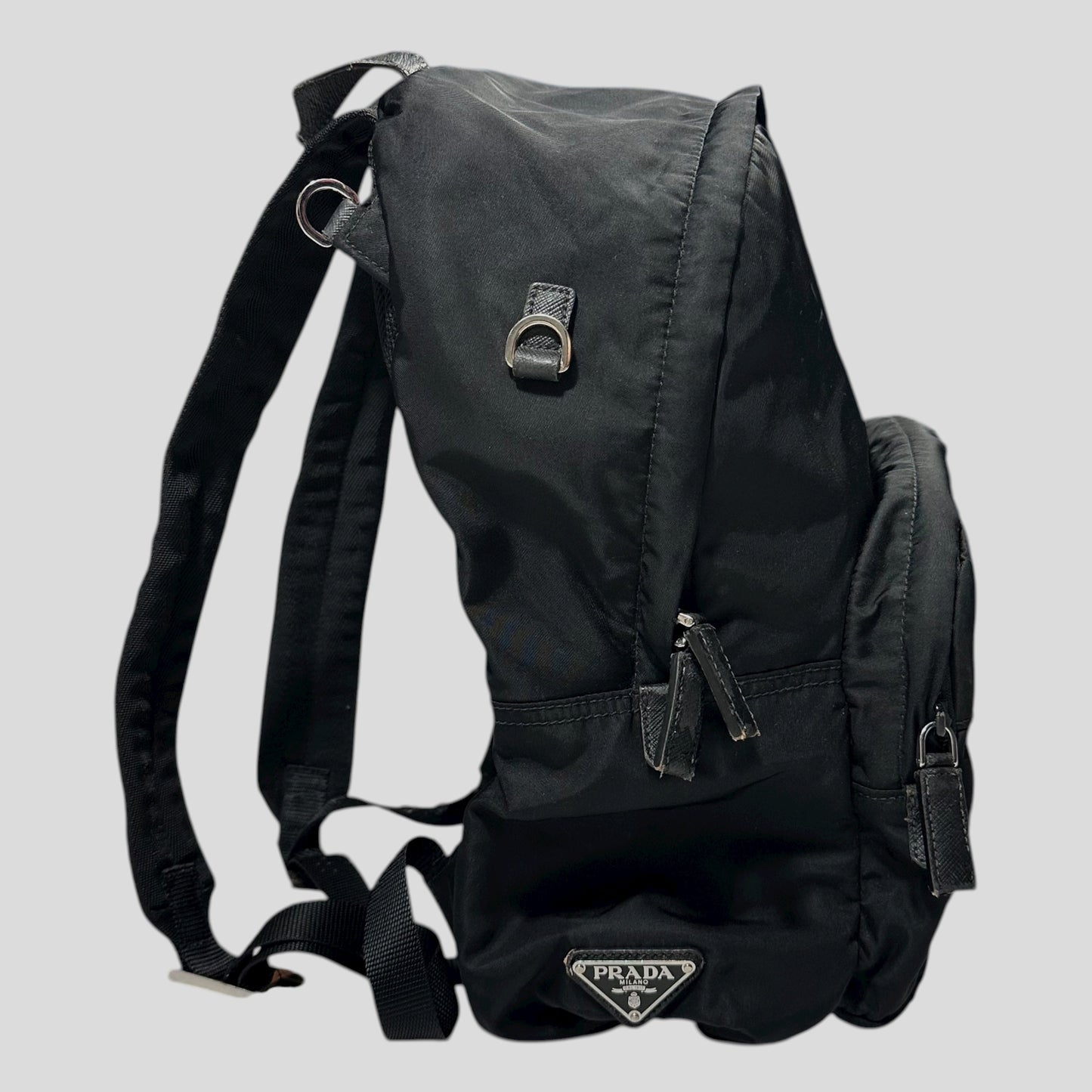 Prada Milano Nylon Technical Tanker Backpack
