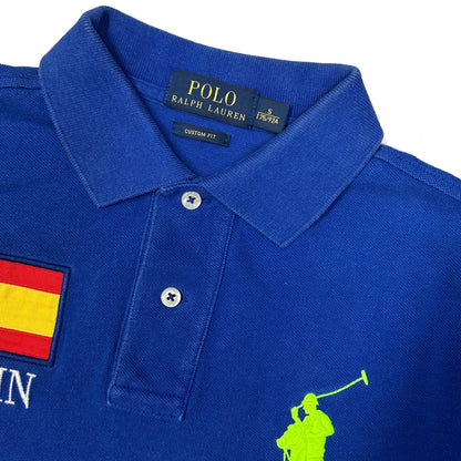 Ralph Lauren Spain Polo In Blue ( S ) - 1036 Emporium