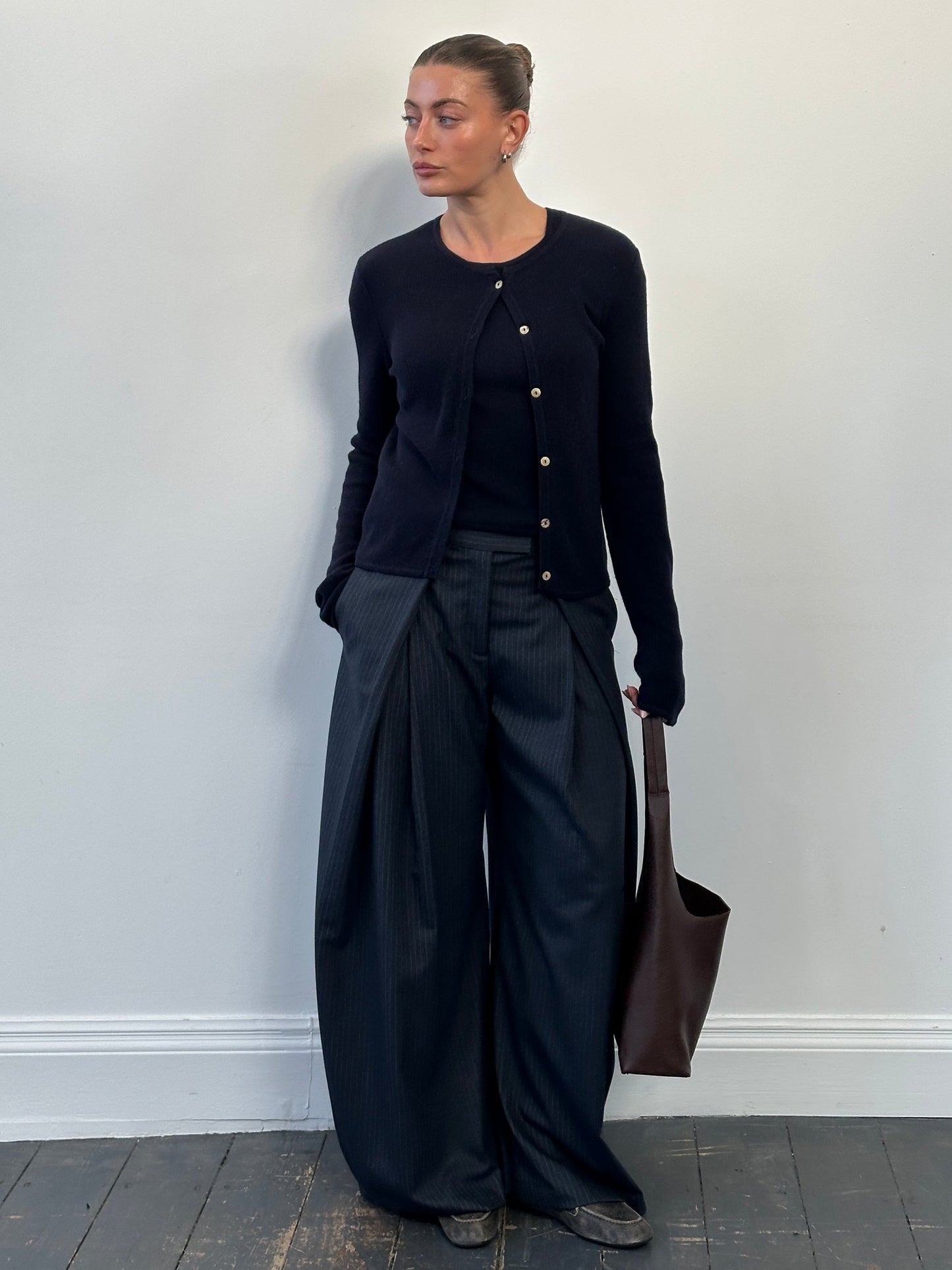 Armani Jeans 2000s Cotton Alpaca Knit Two Piece Set - S