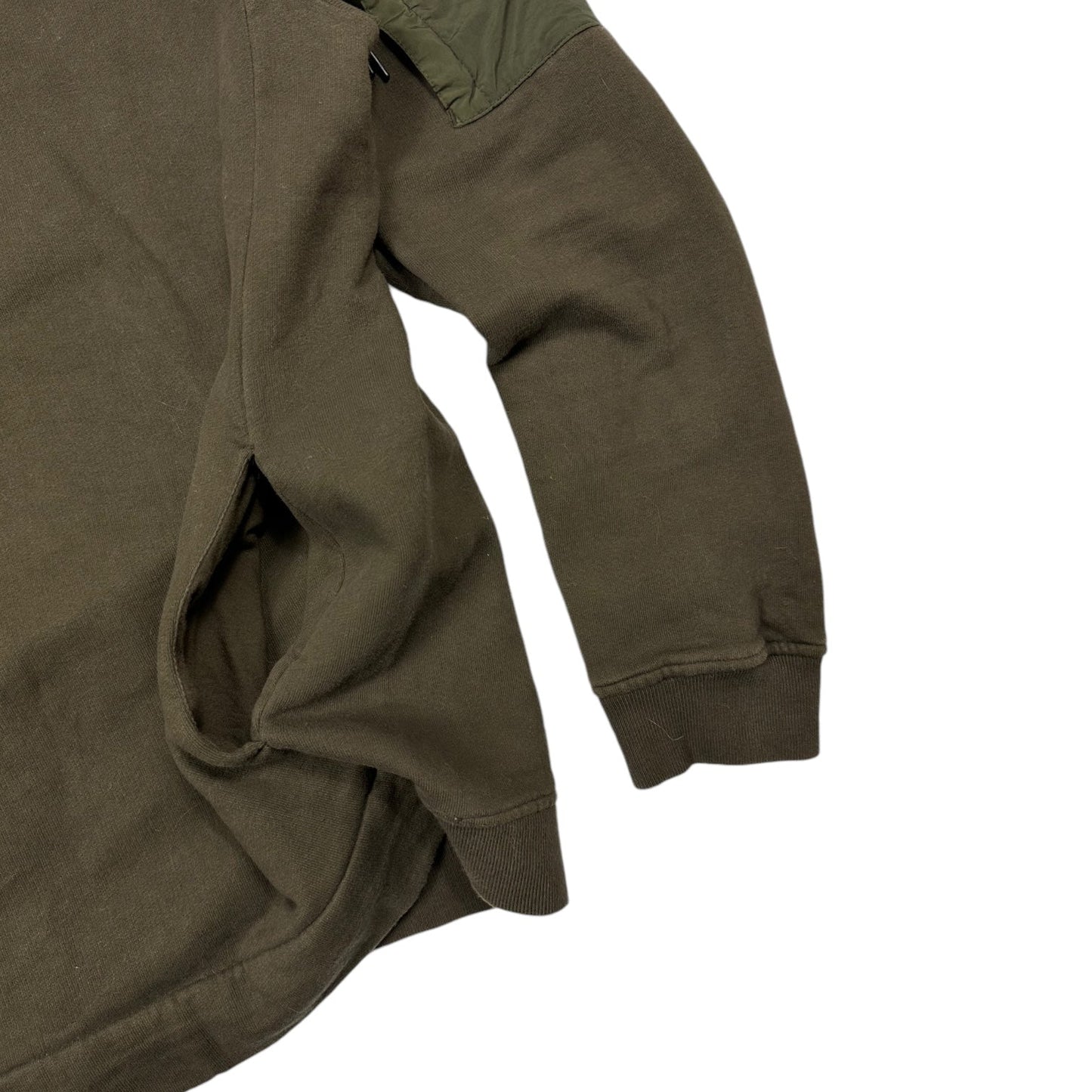 C.P. Company Khaki Nylon Crewneck