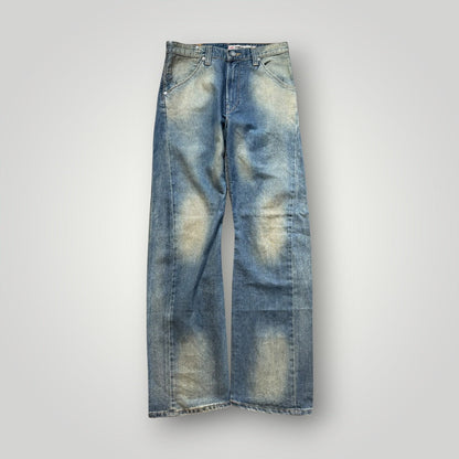 90s Levi's Engineered Jeans Twisted Denim Bootcut Jeans 30x32" | O/S, Red