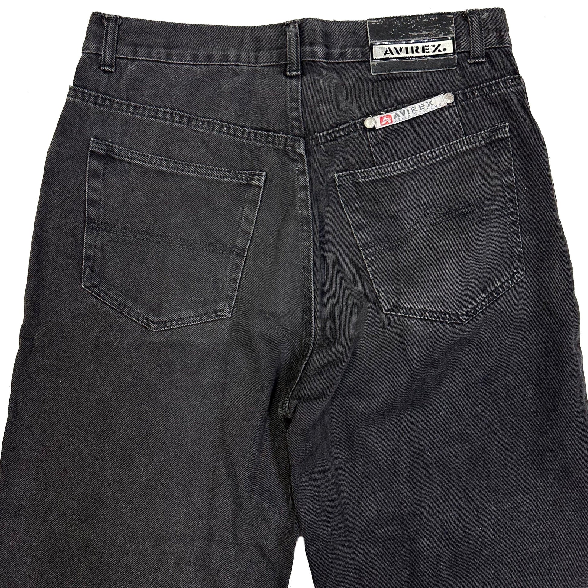 Avirex Jeans In Black ( W32 ) - Known Source