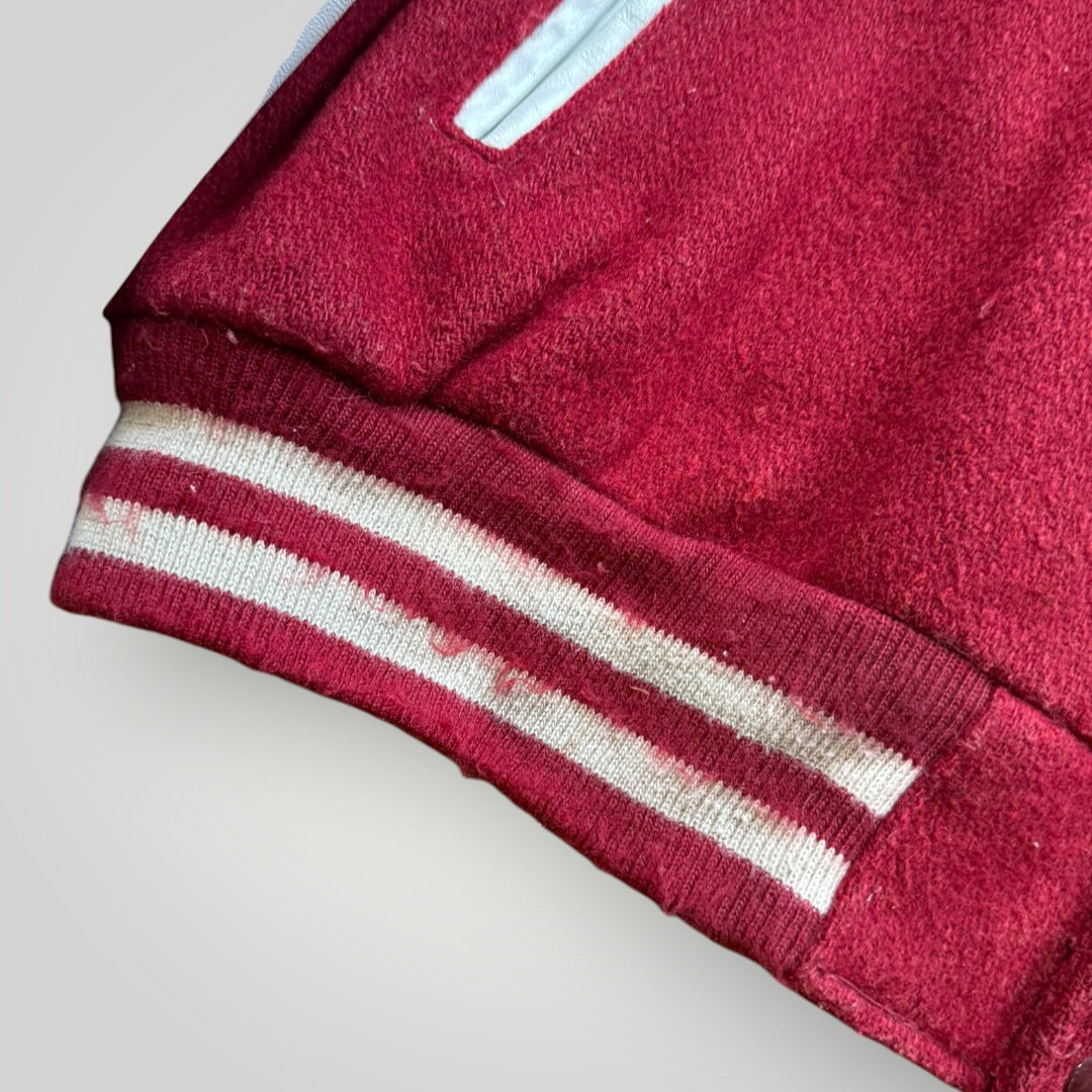 Schott Stadium 1980's Wool / Leather Varsity Jacket 48 | Default Title, Tan