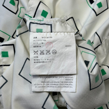 Junya Watanabe MAN 2004 Geometric Water Resistant Shirt - M | White