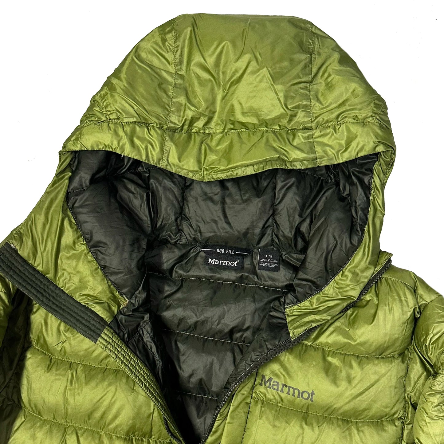 Marmot Down Puffer Jacket In Green ( L )