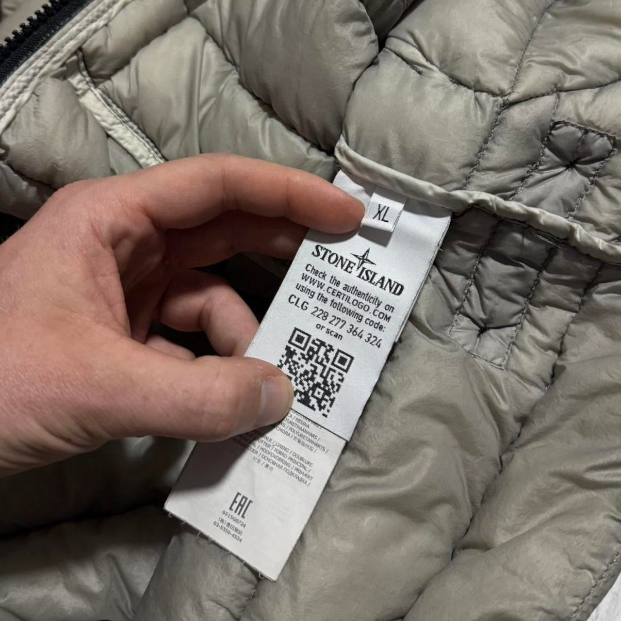 Stone Island Garment Dyed Down Gilet | XL, Grey