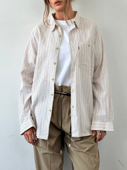 Missoni 90s Cotton Stripe Shirt - L/XL