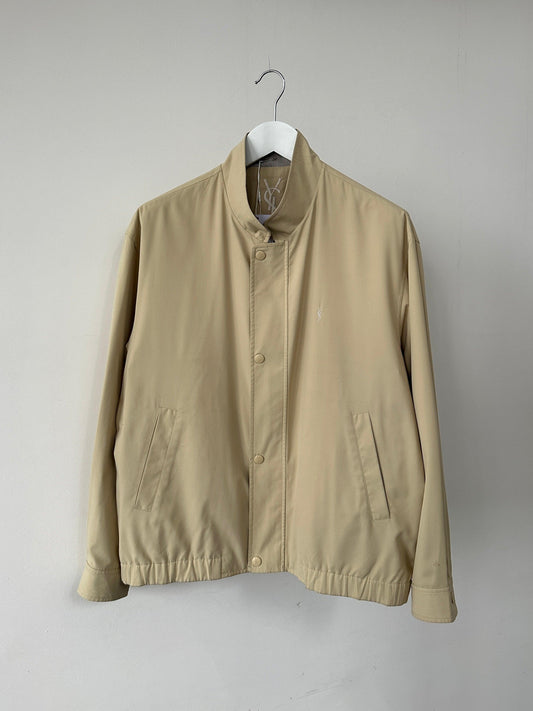 Yves Saint Laurent Logo Bomber Jacket - L - Known Source