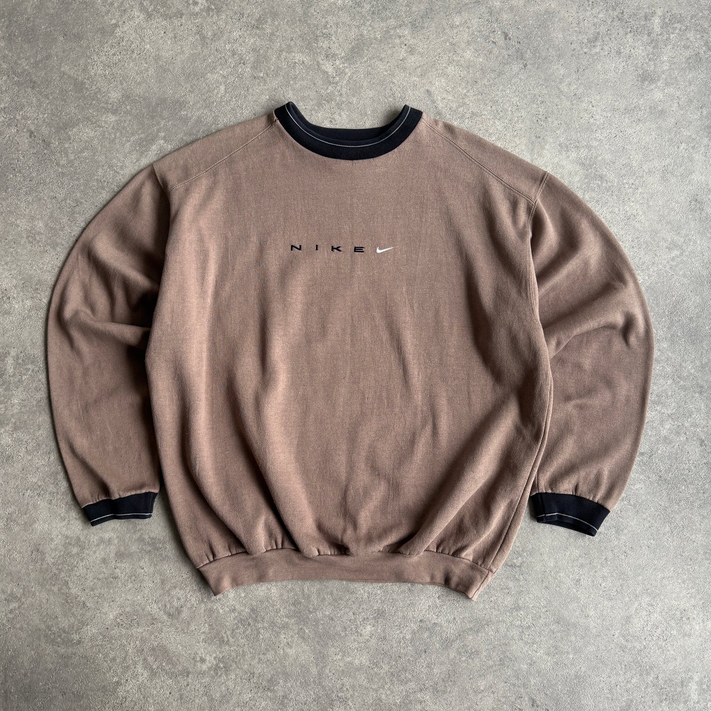 Nike 1990s heavyweight embroidered sweatshirt (XL)