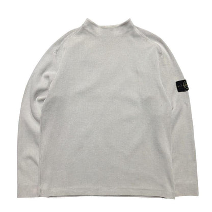 Stone Island Spring/Summer 2002 Ribbed Crewneck | XL, Beige
