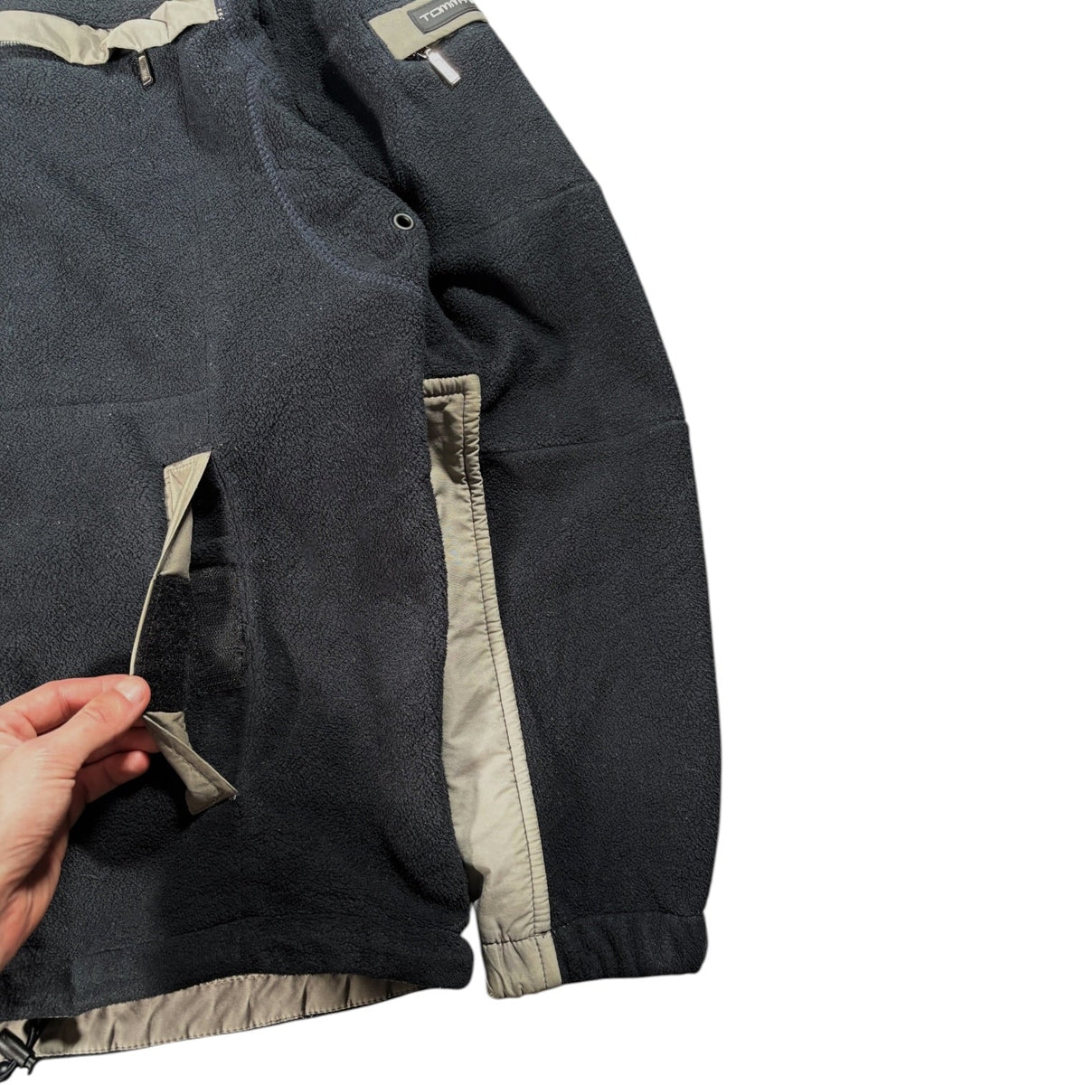 Tommy Hilfiger 00’s Panelled Fleece Jacket L | Large, Multicoloured