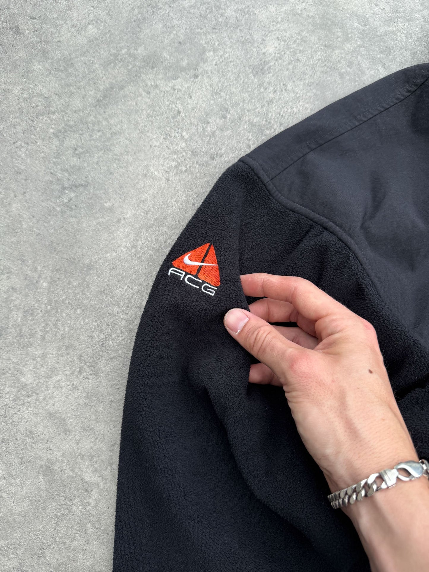 nike acg 1998 polartec heavyweight fleece jacket (l) | Default Title, Multicoloured