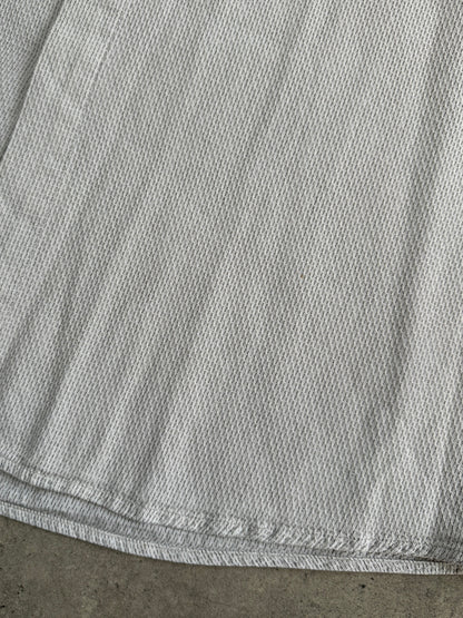 Yves Saint Laurent Pour Homme 1990s Cotton Logo Shirt - M/L