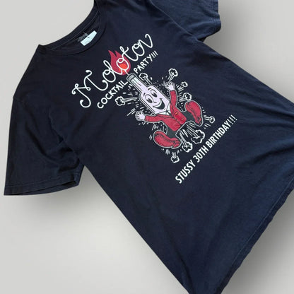 Stüssy 30th Anniversary Molotov Cocktail Party 2009 T-Shirt L