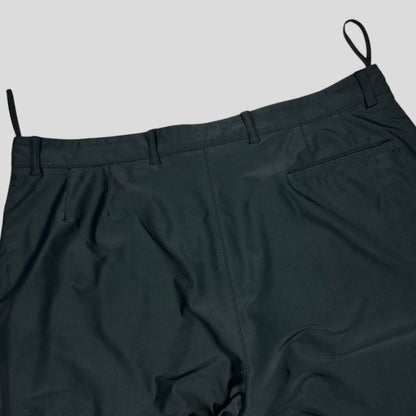 Prada Sport FW99 Textured Nylon Shimmer Baggy Mesh Trousers -IT54 | Default Title, Multicoloured