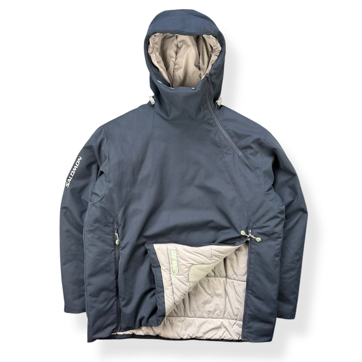 2000's Salomon Asymmetric Zip Jacket (S) | Small, Navy