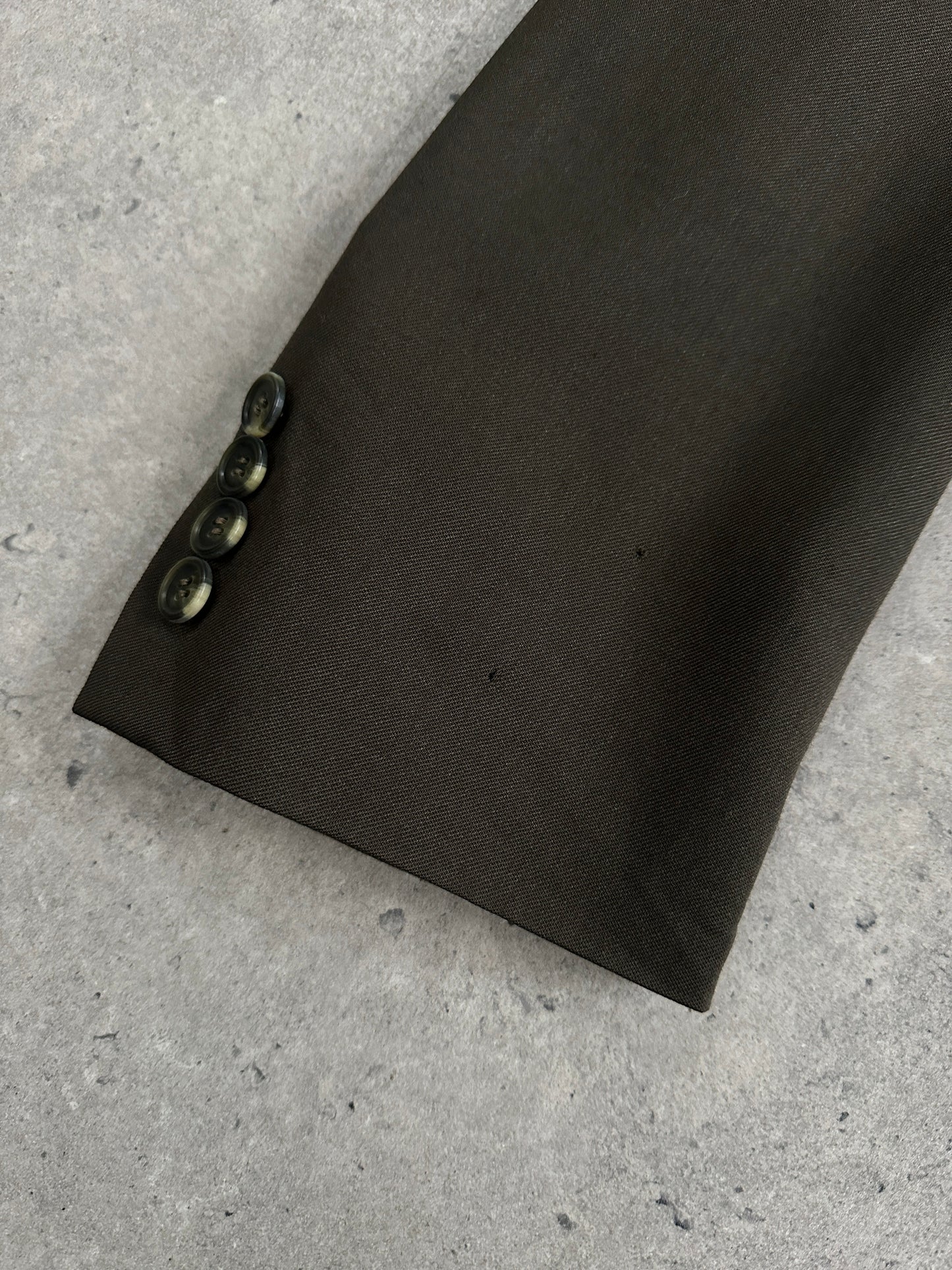 Christian Dior Monsieur 1980s Pure Wool Double Breasted Blazer - 41R/XL