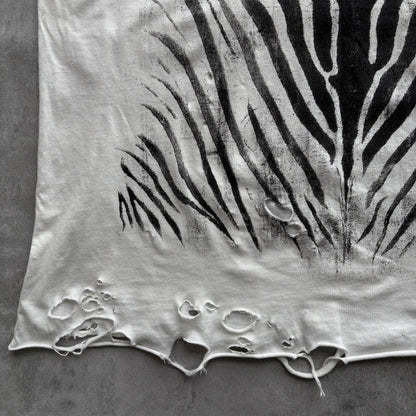 DIESEL DISTRESSED TOP | O/S, Red