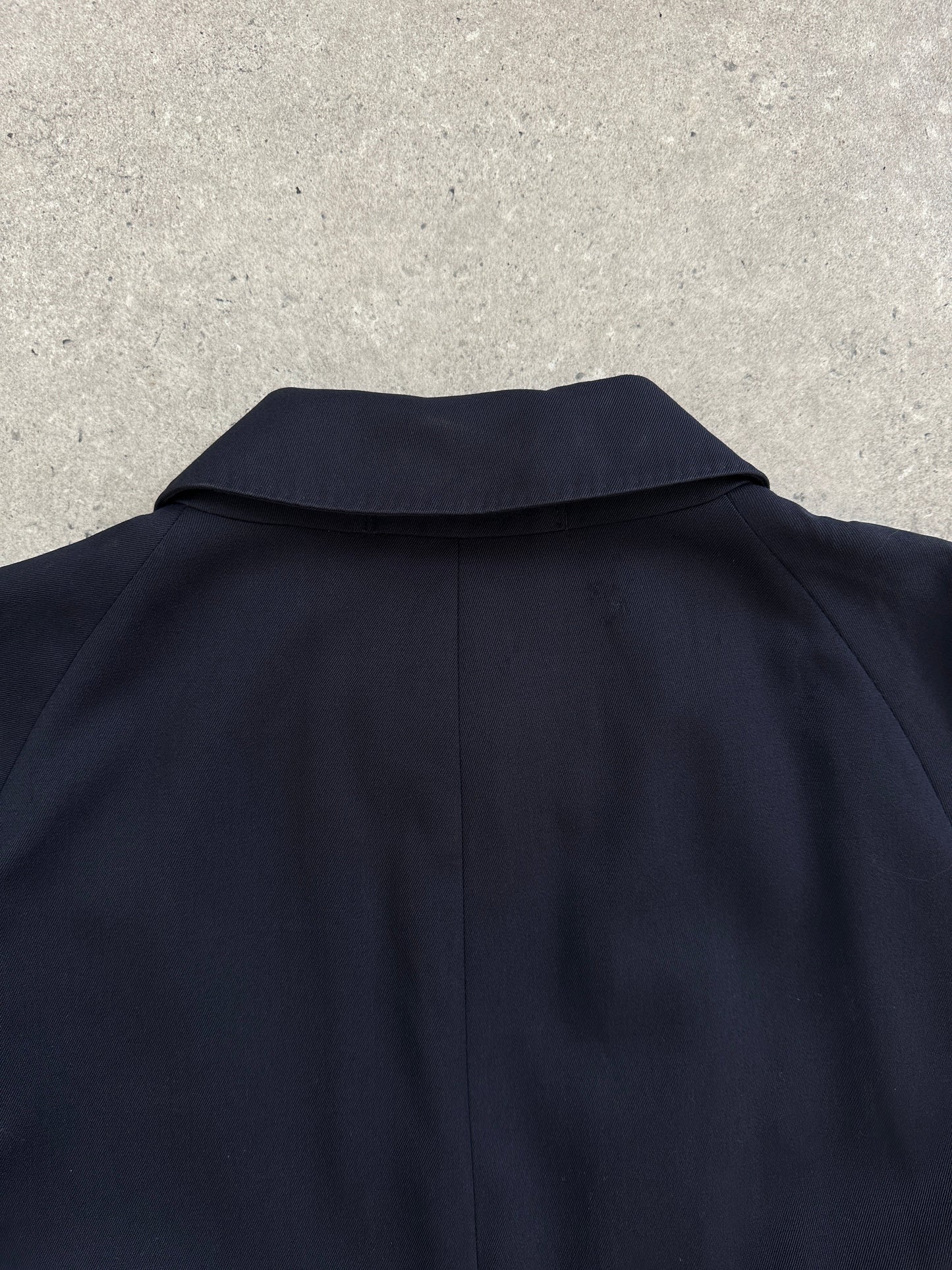 Aquascutum 1990s Pure Wool Trench Coat - XL