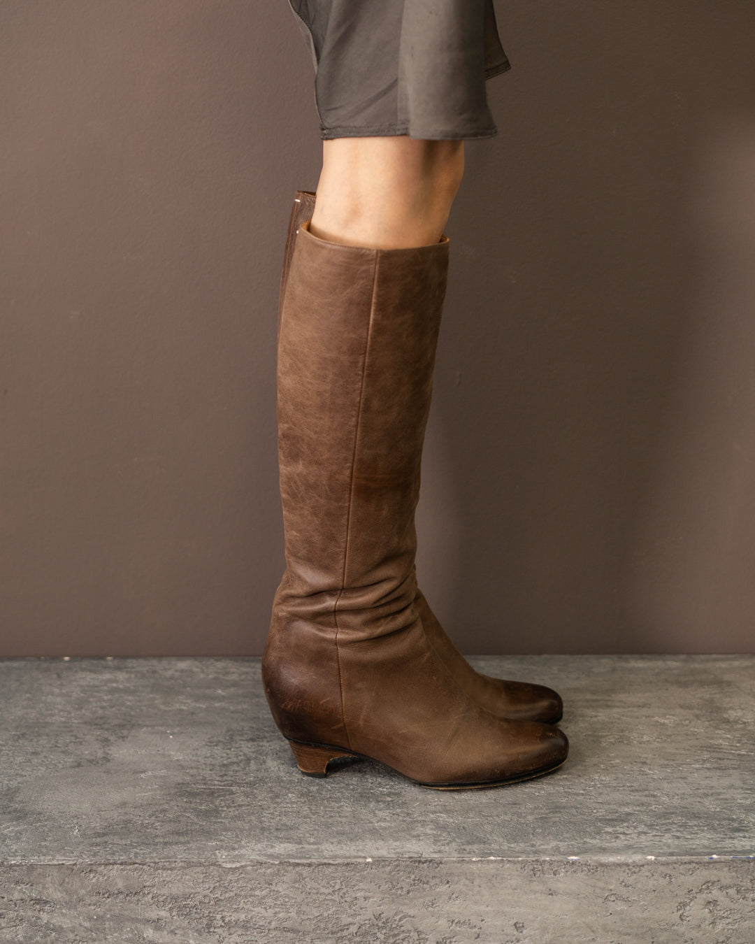 MARGIELA KNEE HIGH BOOTS (EU 38)