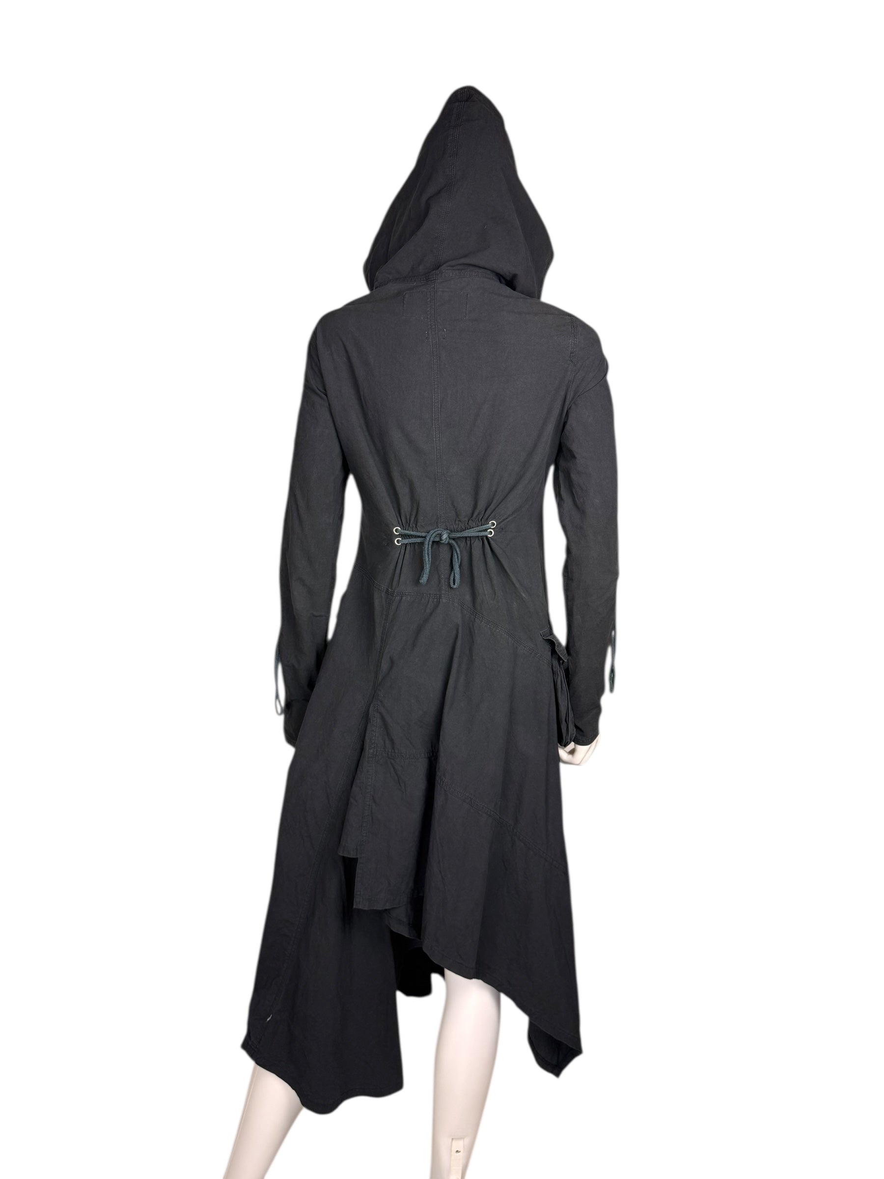Valesi avant garde coat | XS, Black