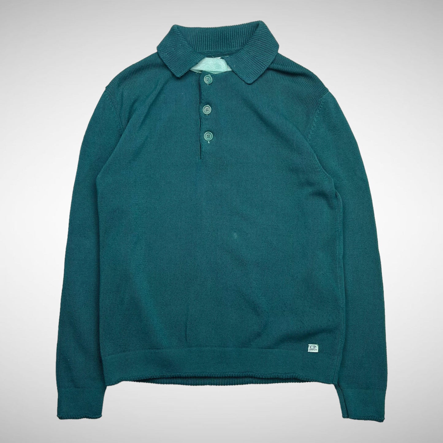 CP Company 1/4 Button Collar Knit (2000s)