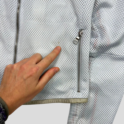 Prada Sport SS00 Technical Mesh Moto Jacket - IT46 | Small, Blue