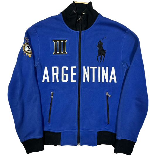 Ralph Lauren Argentina Spellout Sweatshirt In Blue ( M ) - 1036 Emporium