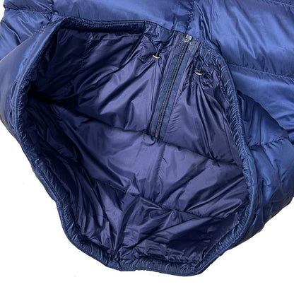 Montbell Light Alpine Down Puffer Jacket In Navy Blue ( M )