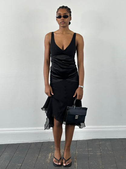 Diane von Furstenberg 1990s Silk Dress - S