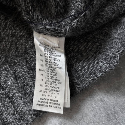 DIESEL DISTRESSED KNIT JUMPER | O/S, Grey
