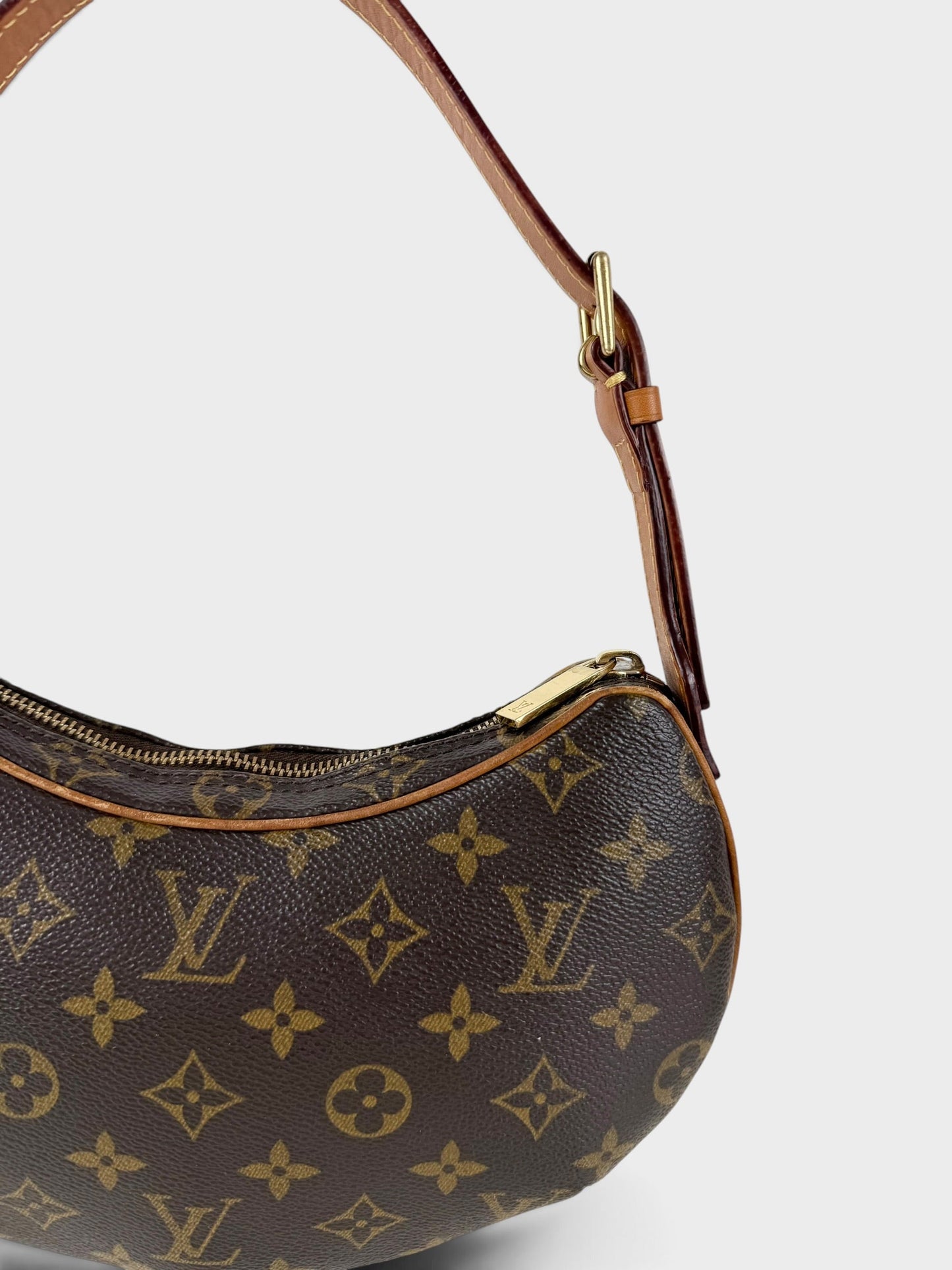 2002 Louis Vuitton Croissant PM Shoulder Bag | O/S, Brown