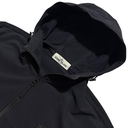 Stone Island Soft Shell Jacket | Large, Black