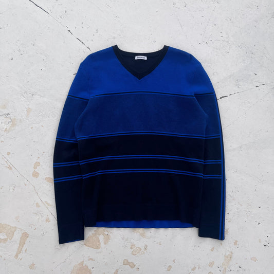 2000s bikkembergs knit | Blue, Blue