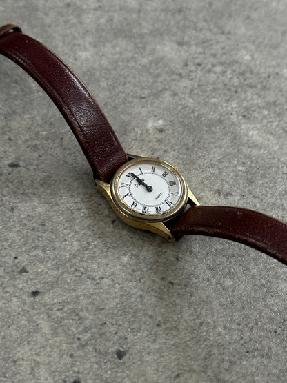 Pulsar 1990s Gold Tone Round Quartz Watch