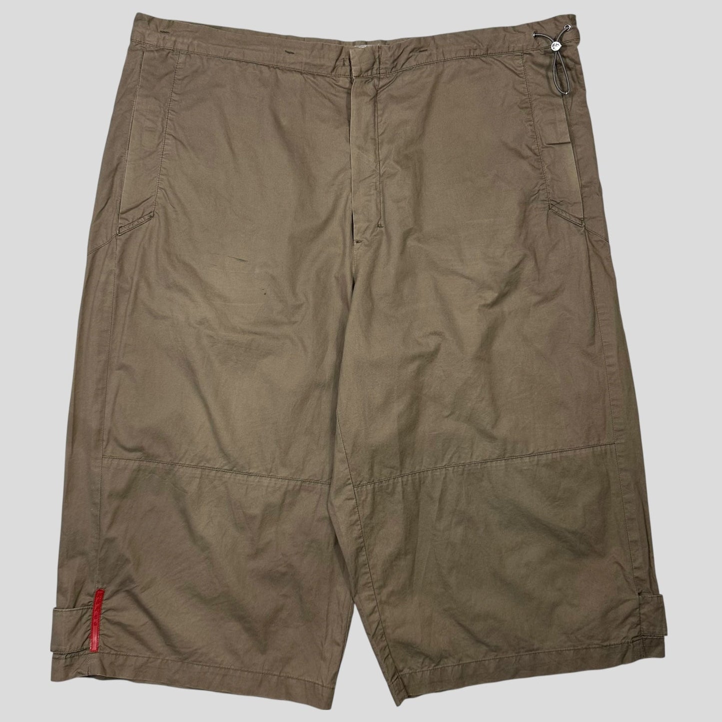 Prada Sport 00’s Technical Cotton Long Shorts - L/XL