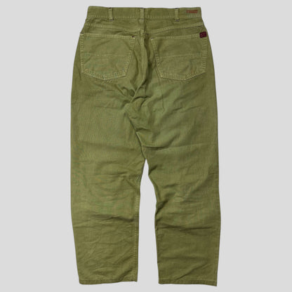 CP Company SS 1992 Ideas By Massimo Osti Green Logo Trousers - 31 | W31
