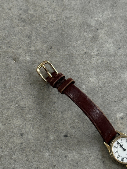 Pulsar 1990s Gold Tone Round Quartz Watch