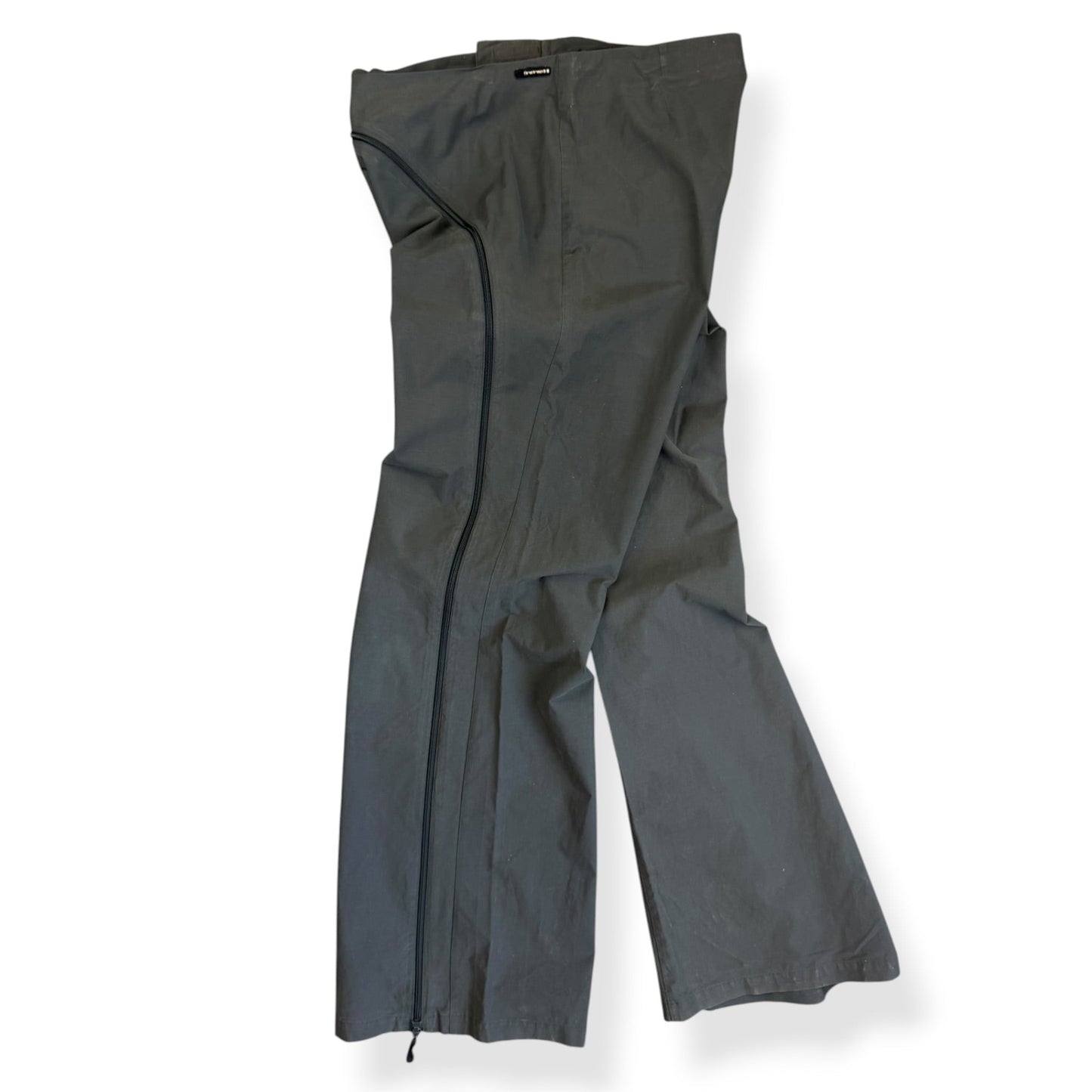 SS2000 Firetrap Asymmetric Zip Trousers (32) | O/S, Black