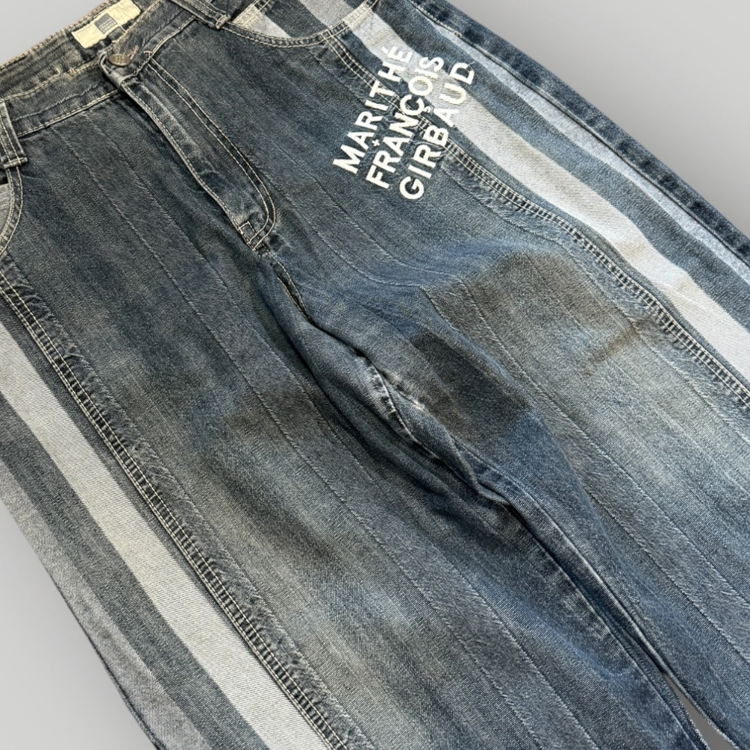 Marithé François Girbaud 90's Embroidered Jeans 32x31