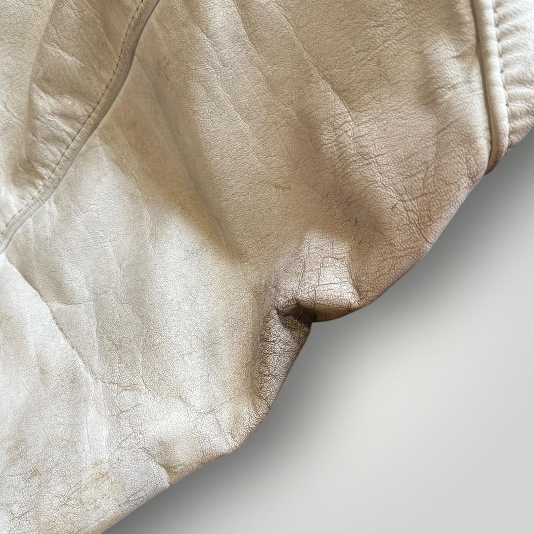 Schott Stadium 1980's Wool / Leather Varsity Jacket 48 | Default Title, Tan