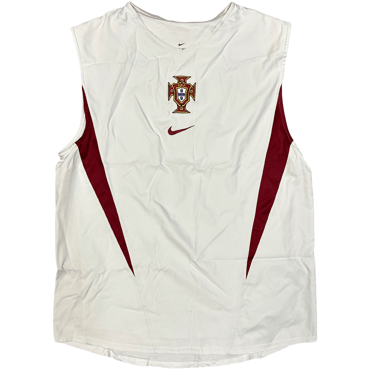 Nike 2002 Portugal Vest In White ( S ) - Known Source