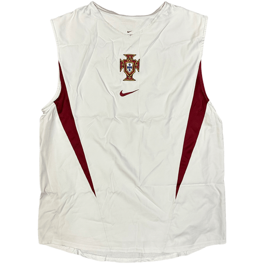 Nike 2002 Portugal Vest In White ( S ) - Known Source