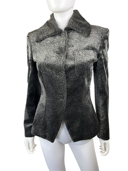 Emporio Armani faux fur jacket | Grey, Grey