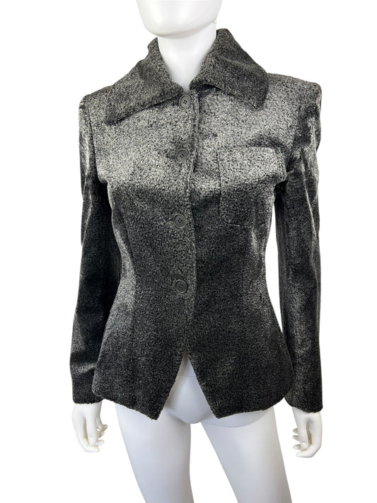 Emporio Armani faux fur jacket | Grey, Grey