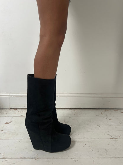 RICK OWENS WEDGES (EU 39) | Default Title, Black