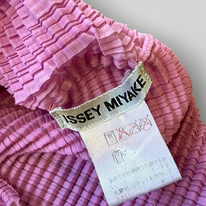 2000's Issey Miyake Mainline Crinkled Top M | O/S, Purple