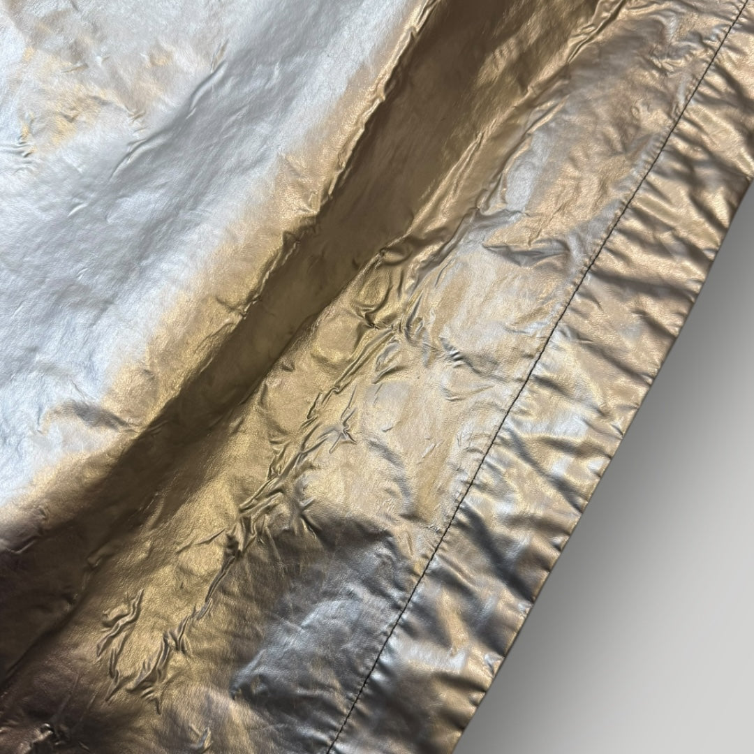 Stone Island AW/2003 Raso Gommato Metallic Cover Reversible "Spaceman" Parka XL